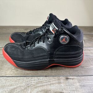 Jordan Jumpman Team #1 Bred Mens Size 10 Mid Shoes Sneakers Infared  644938-023